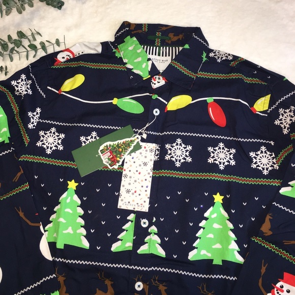 Cactus Man• Christmas Long Sleeve Shirt - Picture 3 of 3